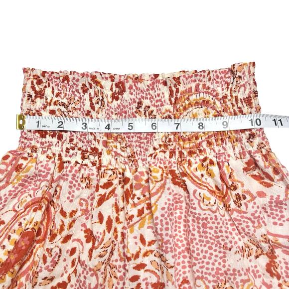 Cynthia Rowley | Women | Painted Paisley Sleeveless Halter Top Pant Set | Small - Picture 7 of 12
